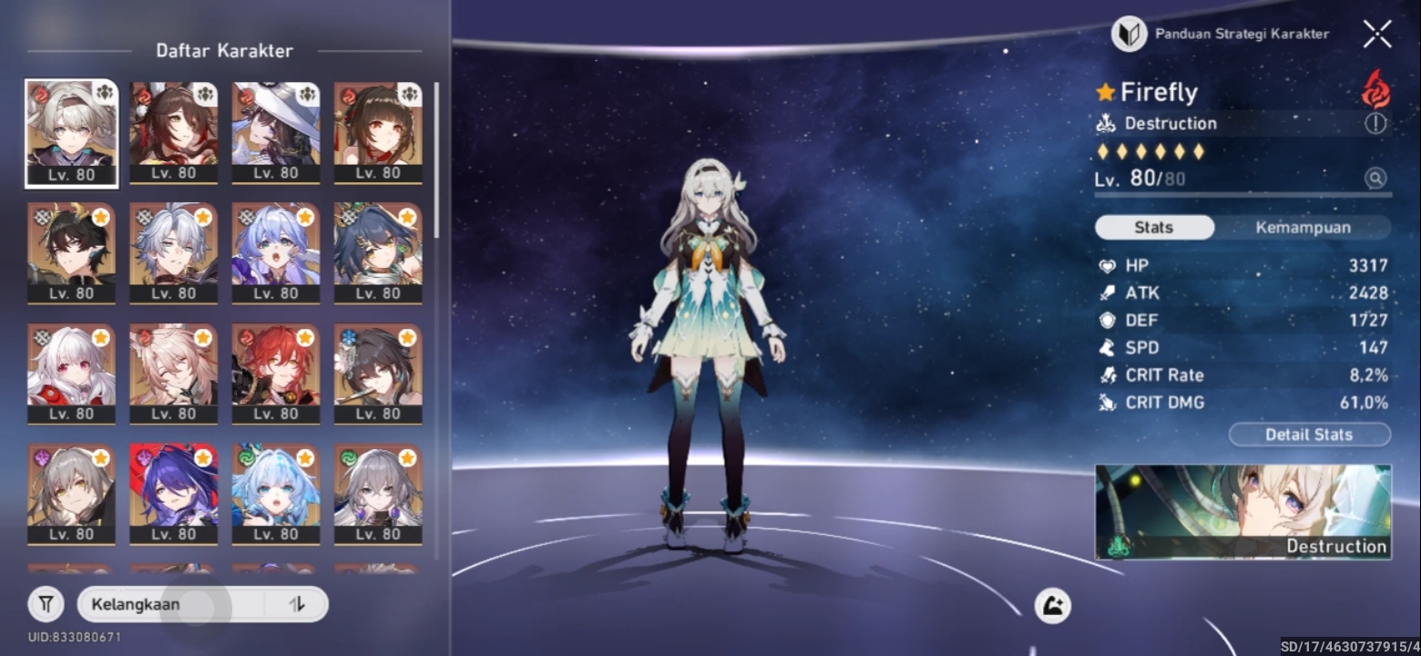 Akun EndGame Honkai Star Rail - Gambar 5