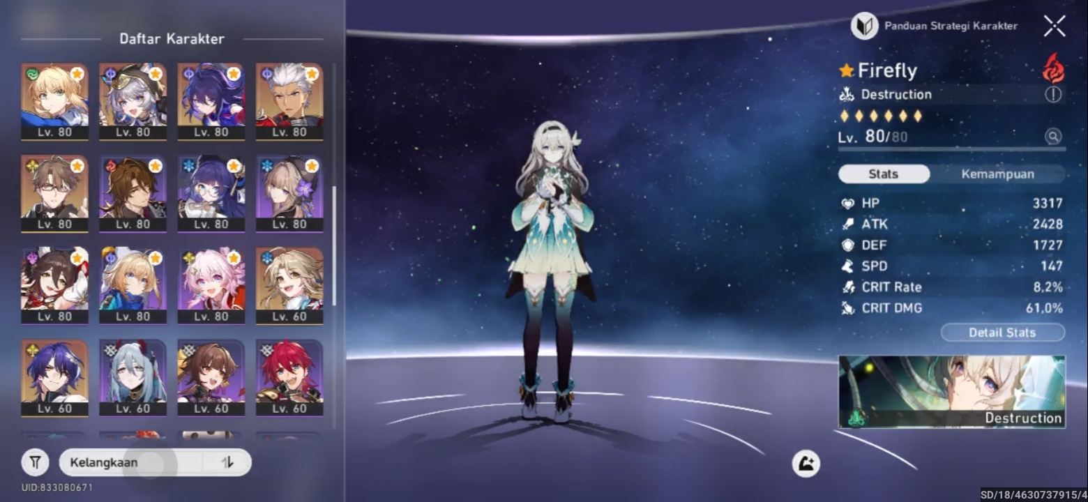 Akun EndGame Honkai Star Rail - Gambar 4