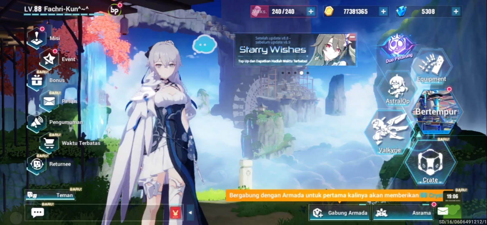 Akun Game Honkai Impact 3 Old Meta